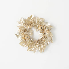 Gold Magnolia Pomegranate Ring