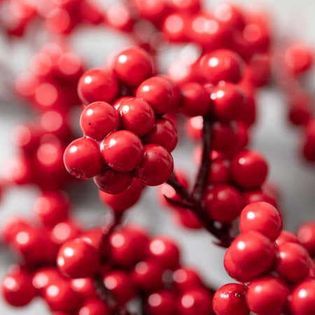 6.5" Red Berry Ring