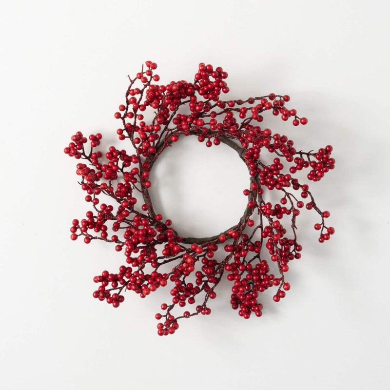 6.5" Red Berry Ring