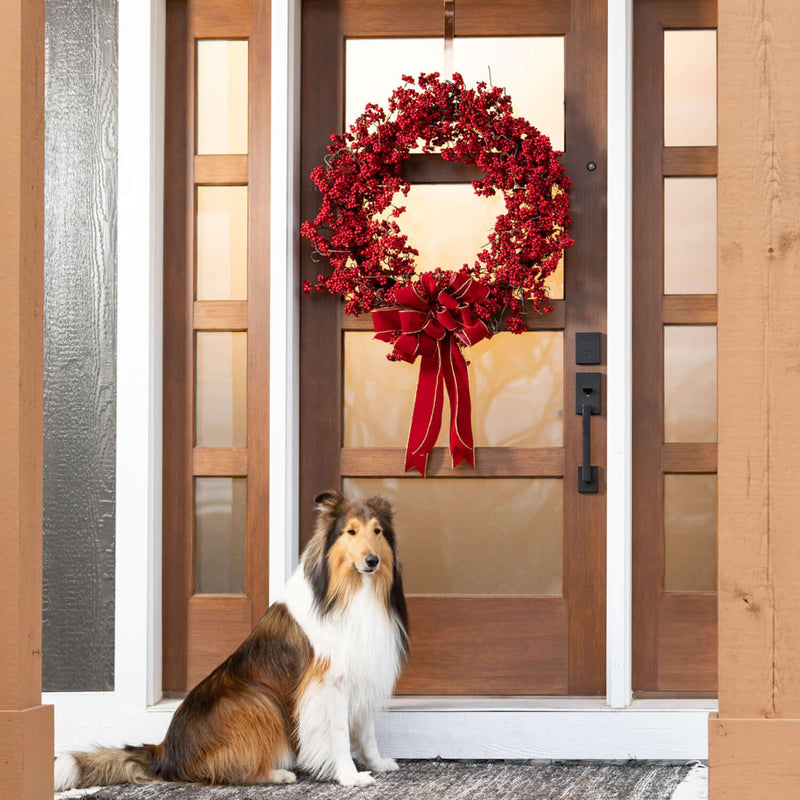 32" Red Berry Wreath
