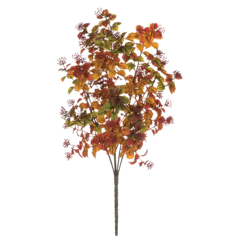 Fall Mini Leaf Berry Bush Stem