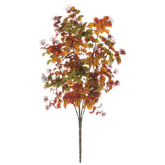 Fall Mini Leaf Berry Bush Stem