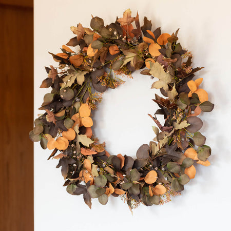 Warm Fall Eucalyptus Wreath