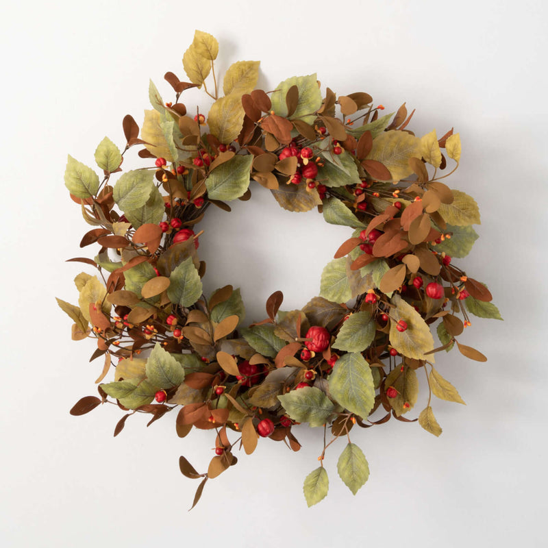 Bittersweet & Foliage Wreath