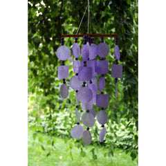 Capiz Chime - Purple main image