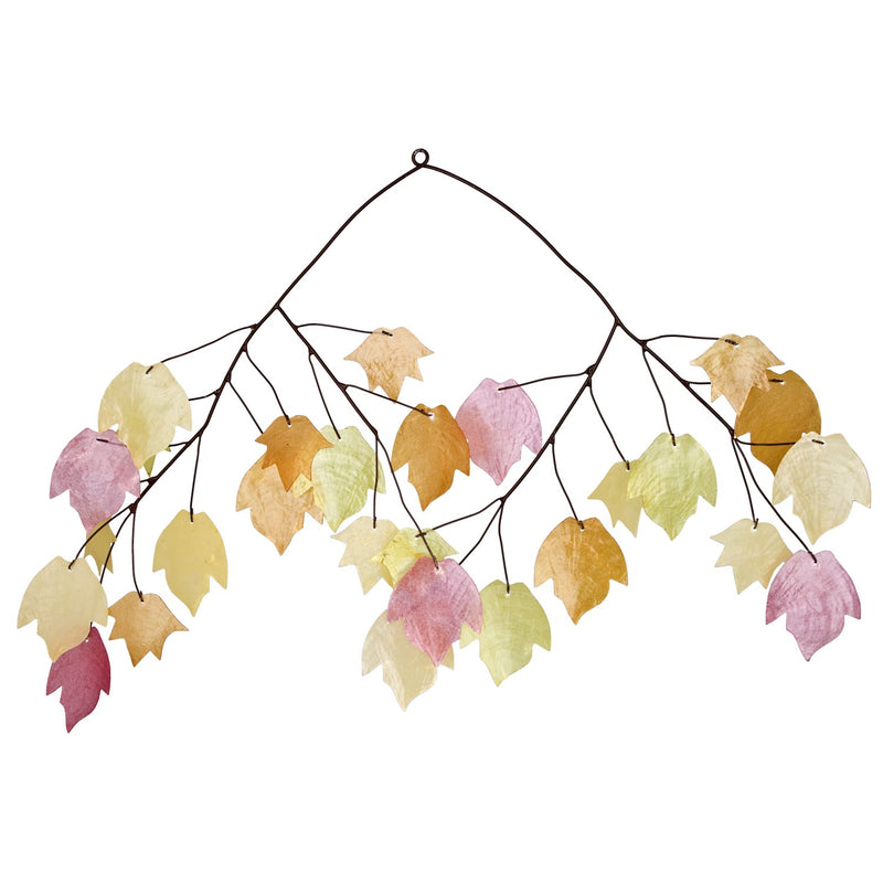 Capiz Chime - Autumn Leaves main image