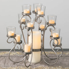 Cream Mini LED Votive Candle Set