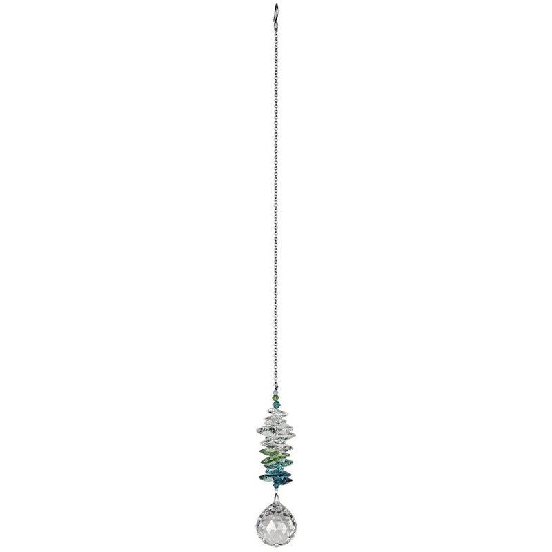 Crystal Grand Cascade Suncatcher - Green main image