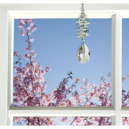 Crystal Ice Cascade Suncatcher - Almond alernate product image