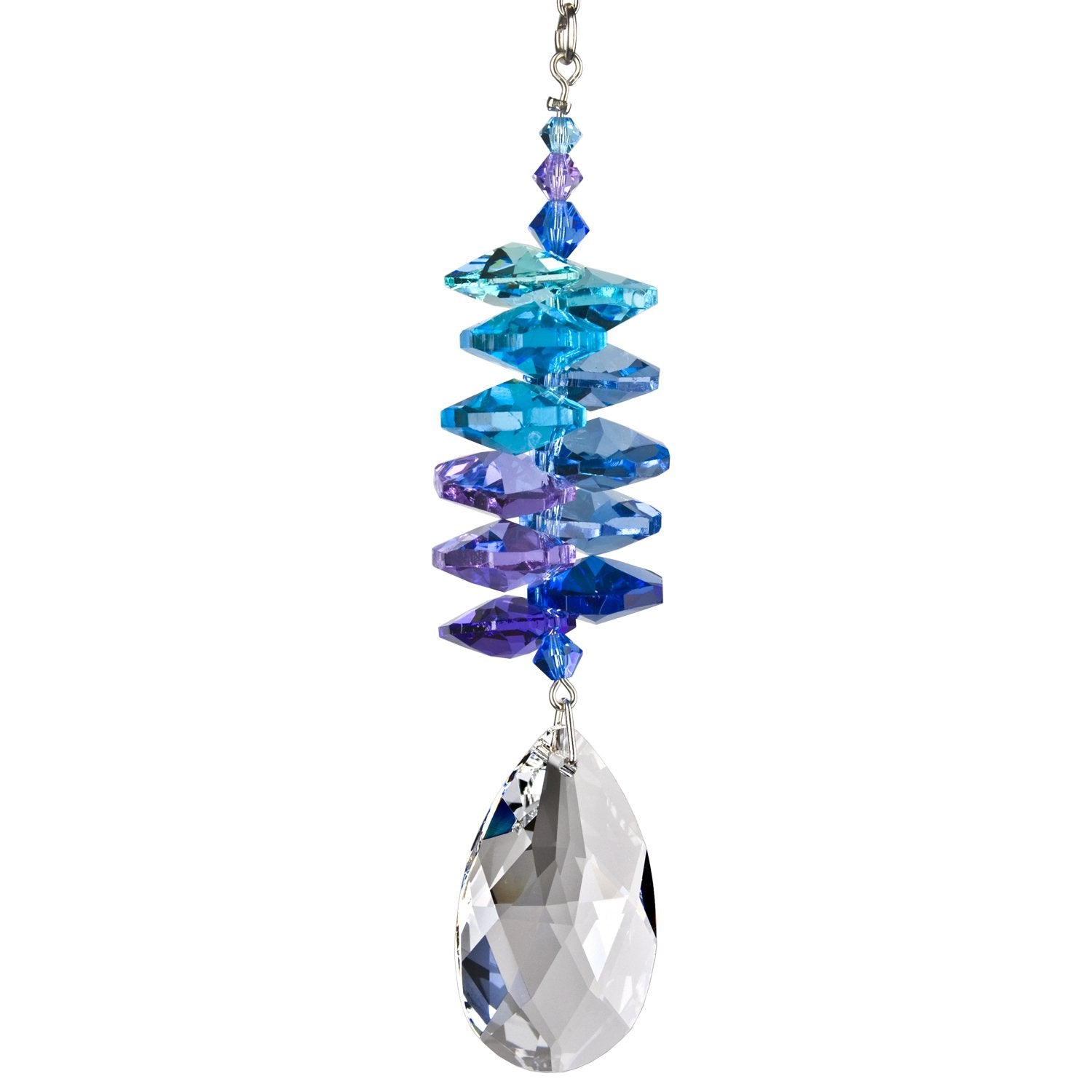 Crystal Moonlight Cascade Suncatcher - Almond alernate product image