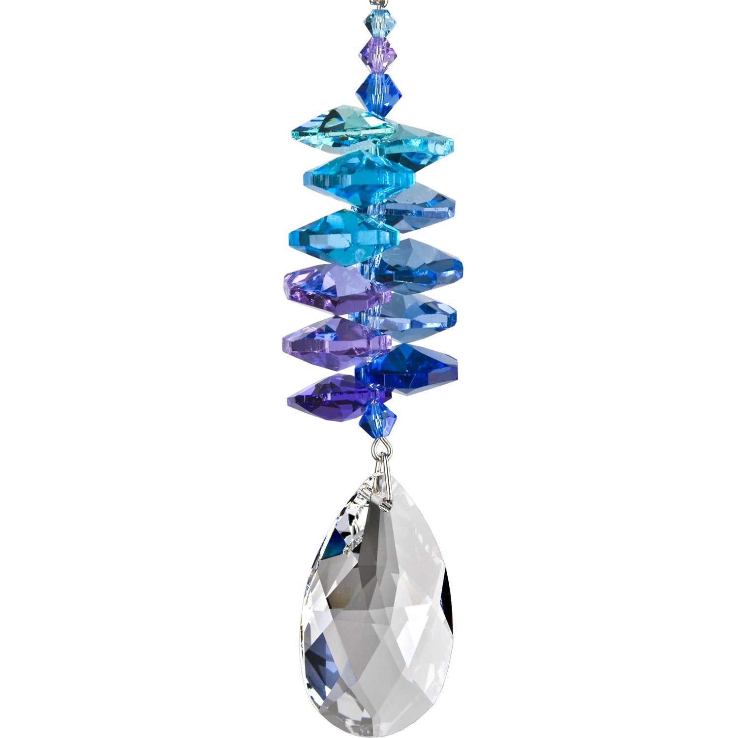 Crystal Moonlight Cascade Suncatcher - Almond main image