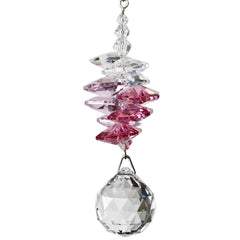 Crystal Sunrise Cascade Suncatcher - Pink main image