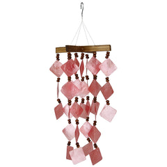 Diamond Capiz Chime - Red main image