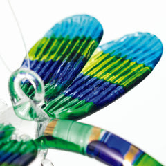 Fantasy Glass Suncatcher - Dragonfly, Peacock main image