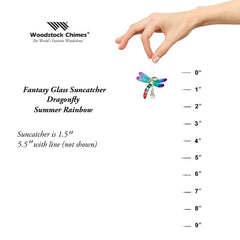 Fantasy Glass Suncatcher - Dragonfly, Summer Rainbow main image