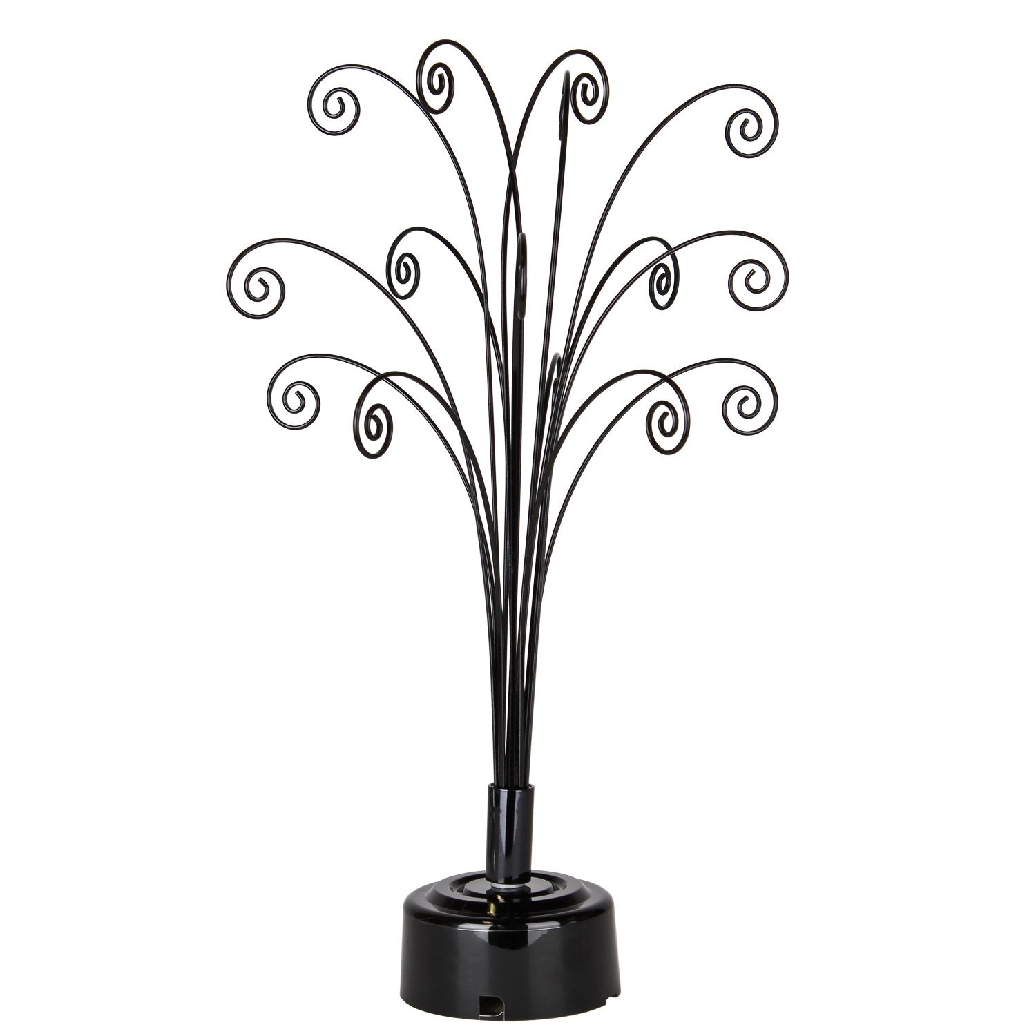Fiddlehead Black Rotating Tabletop Tree main image