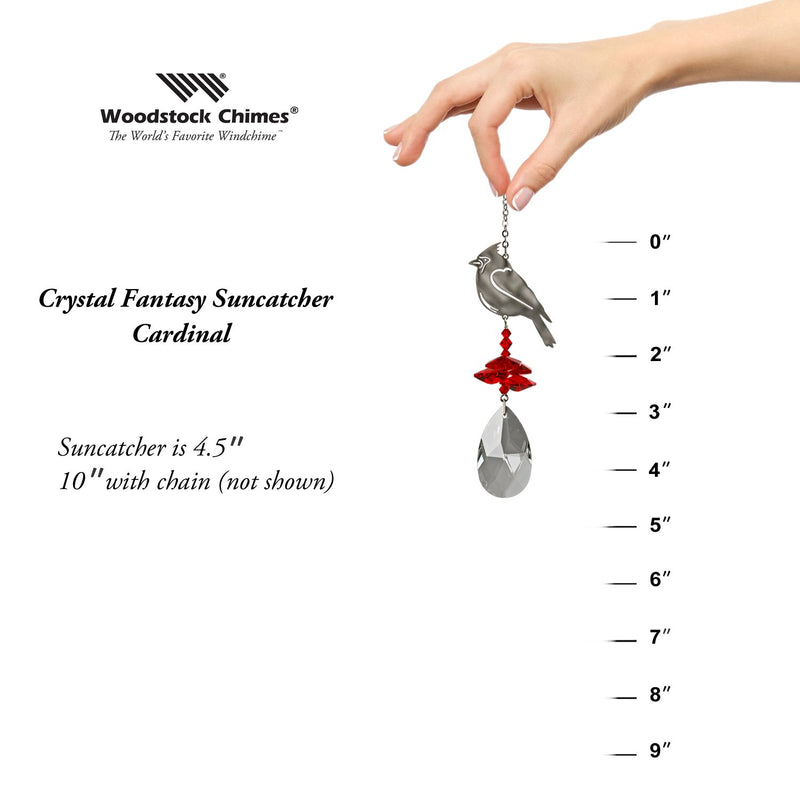 Crystal Fantasy Suncatcher - Cardinal main image