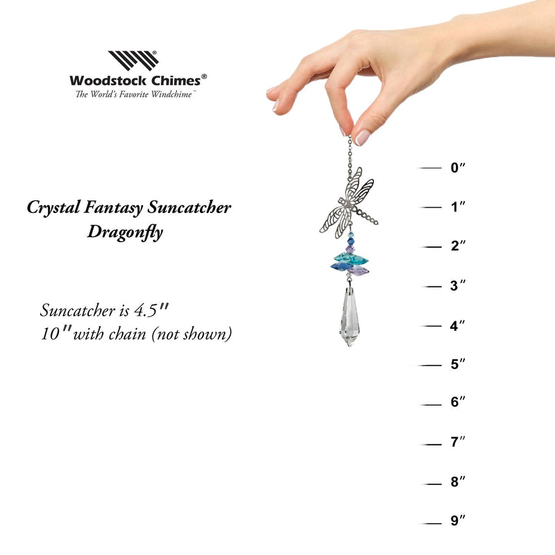 Crystal Fantasy Suncatcher - Dragonfly main image