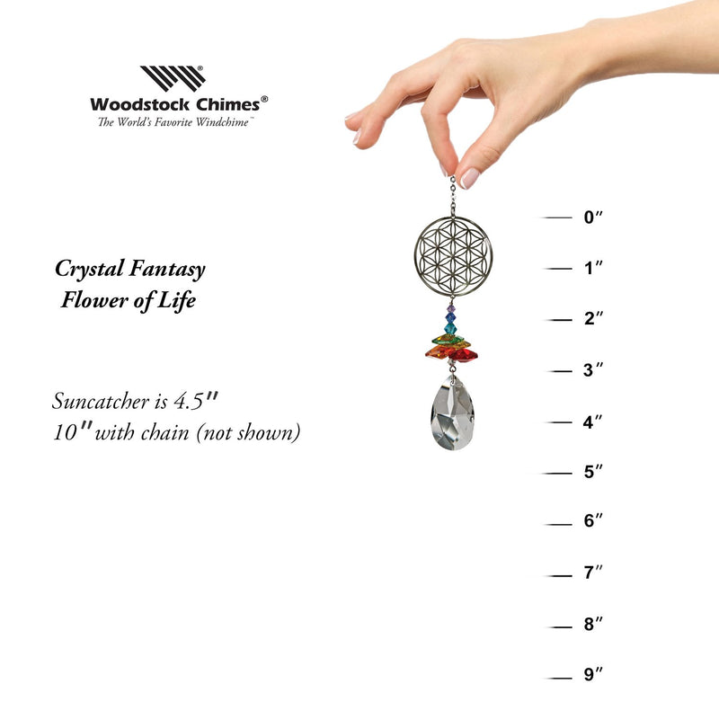 Crystal Fantasy Suncatcher - Flower of Life main image