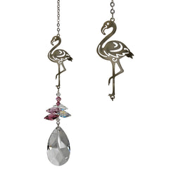 Crystal Fantasy Suncatcher - Pink Flamingo main image