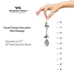 Crystal Fantasy Suncatcher - Pink Flamingo main image