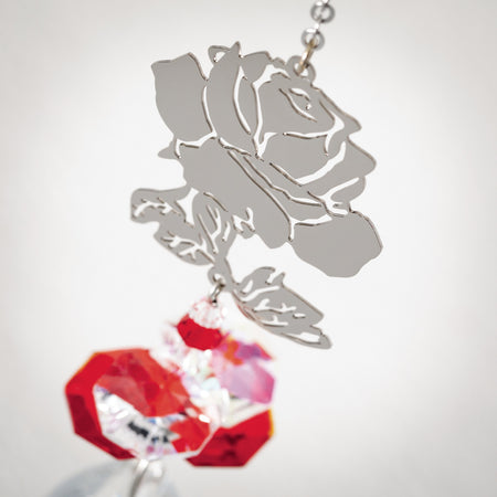 Crystal Fantasy Suncatcher - Rose proportion image