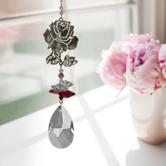 Crystal Fantasy Suncatcher - Rose main image