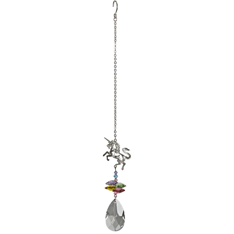 Crystal Fantasy Suncatcher - Unicorn