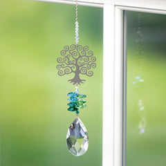 Crystal Fantasy Suncatcher - Large, Tree of Life main image