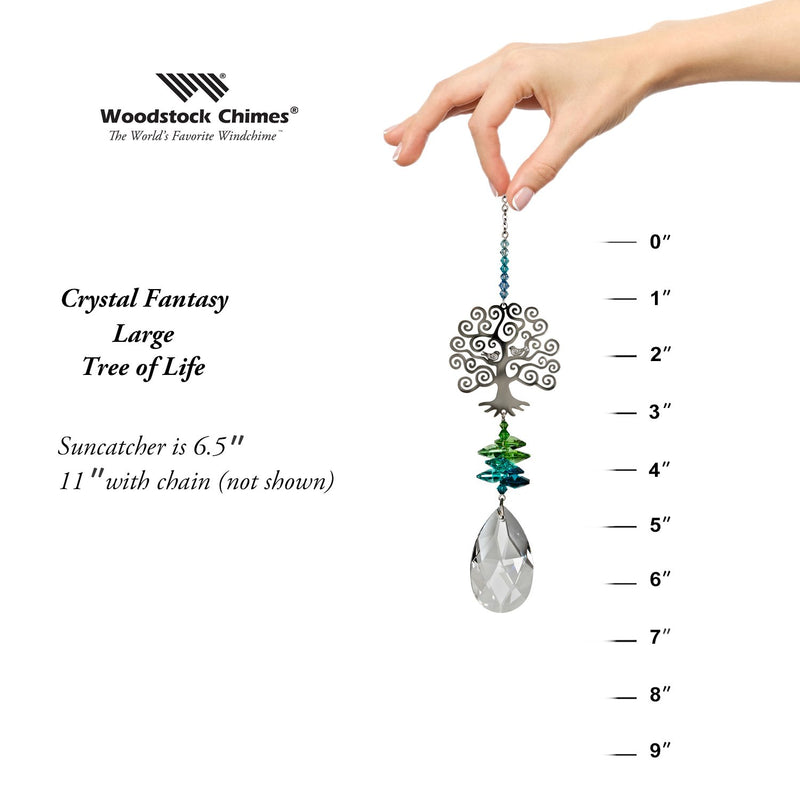 Crystal Fantasy Suncatcher - Large, Tree of Life main image