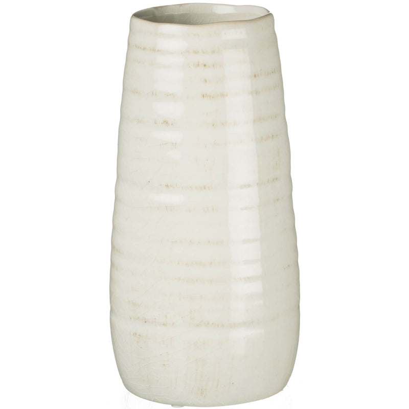 White Glossed Vase