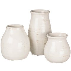 Farmhouse Mini Vases, Set of 3