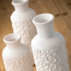 Textured Finish Vase Set Of 3