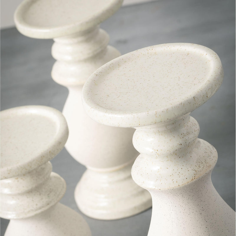 Pillar Candle Holders Set 3