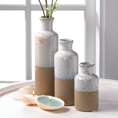 Two-Toned Vase Set Of 3