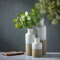 Two-Toned Vase Set Of 3