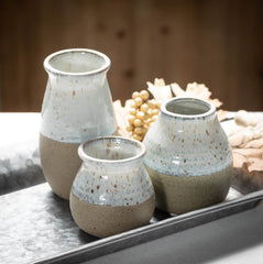 Two-Toned Vase Set Of 3