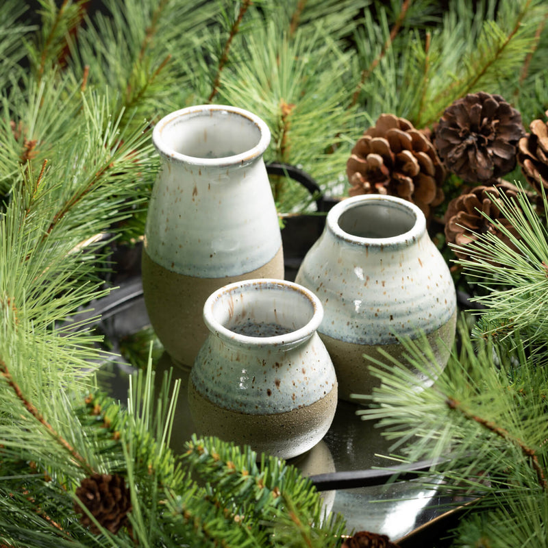 Two-Toned Vase Set Of 3
