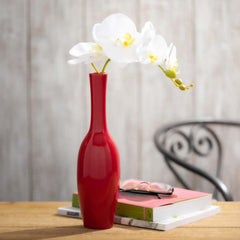 Glazed Ceramic Vase Set Of 3