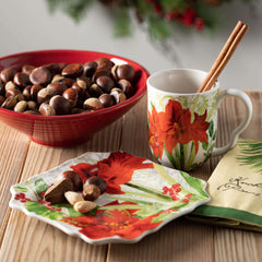 Glazed Ceramic Bowl Set Of 2