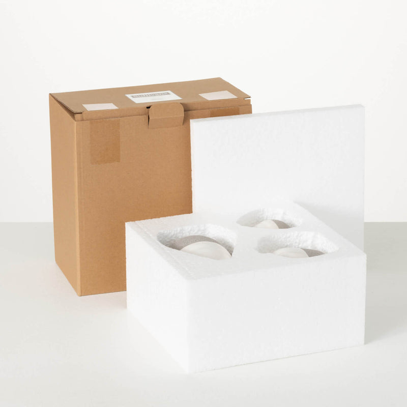 Sand and Sky Bud Vases, Set of 3