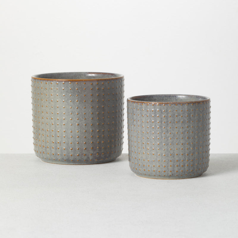 Ceramic Planters Set Of 2