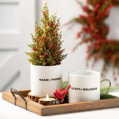 Holiday Text Container Set