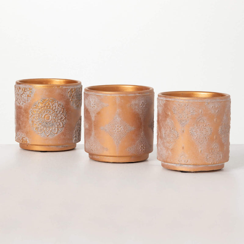 Embossed Container Set/3