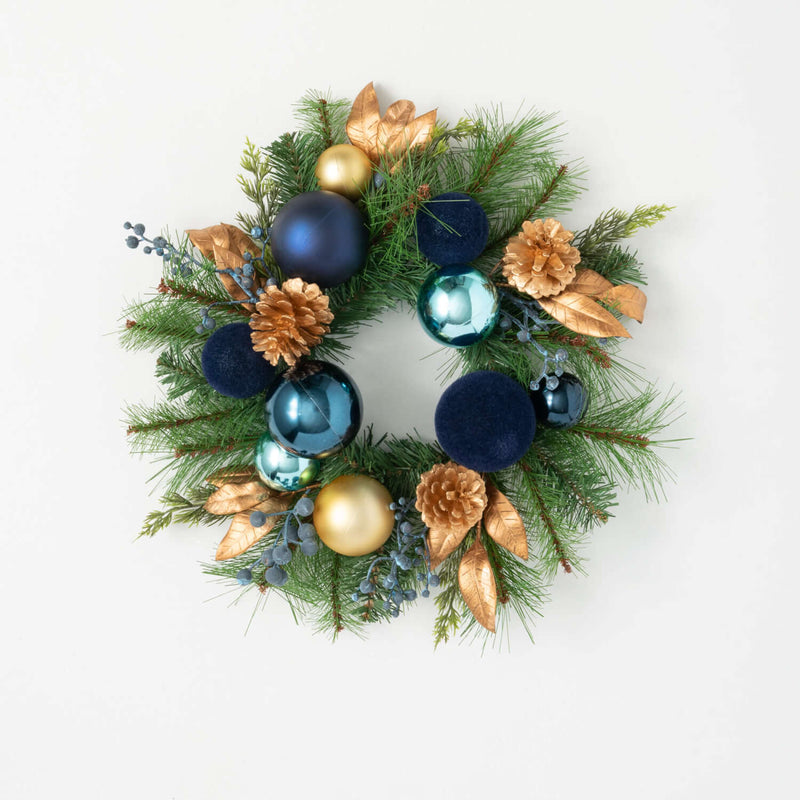 6.5" Ornamental Blue Pine Ring