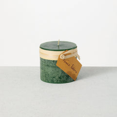 Vance Kitira Holly Timber Pillar Candle