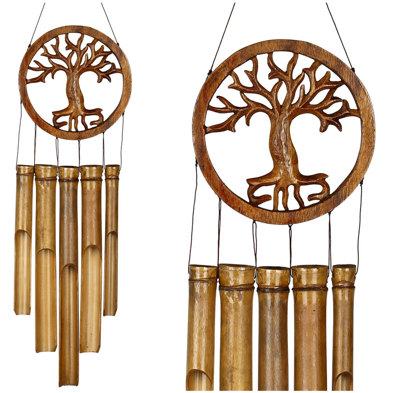 Tree of Life Bamboo Chime main image