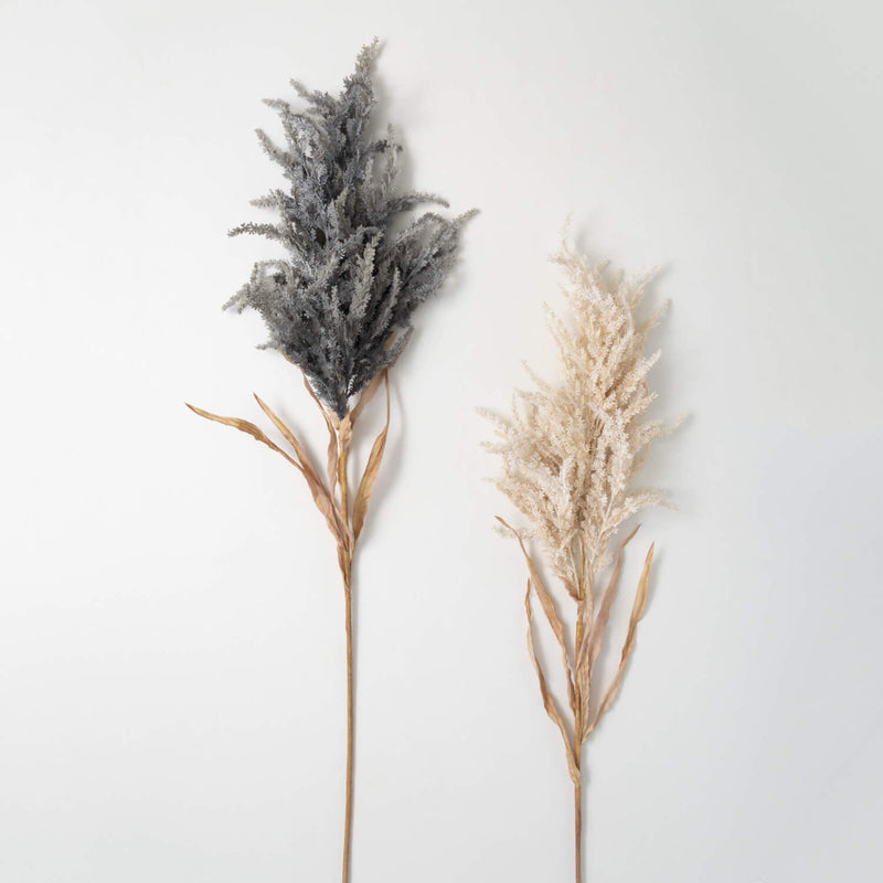 Gray Cream Corn Spray Set Of 2