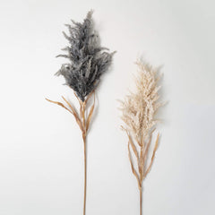 Gray Cream Corn Spray Set Of 2