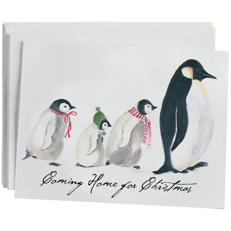 Penguin Pkg/8 Note Card